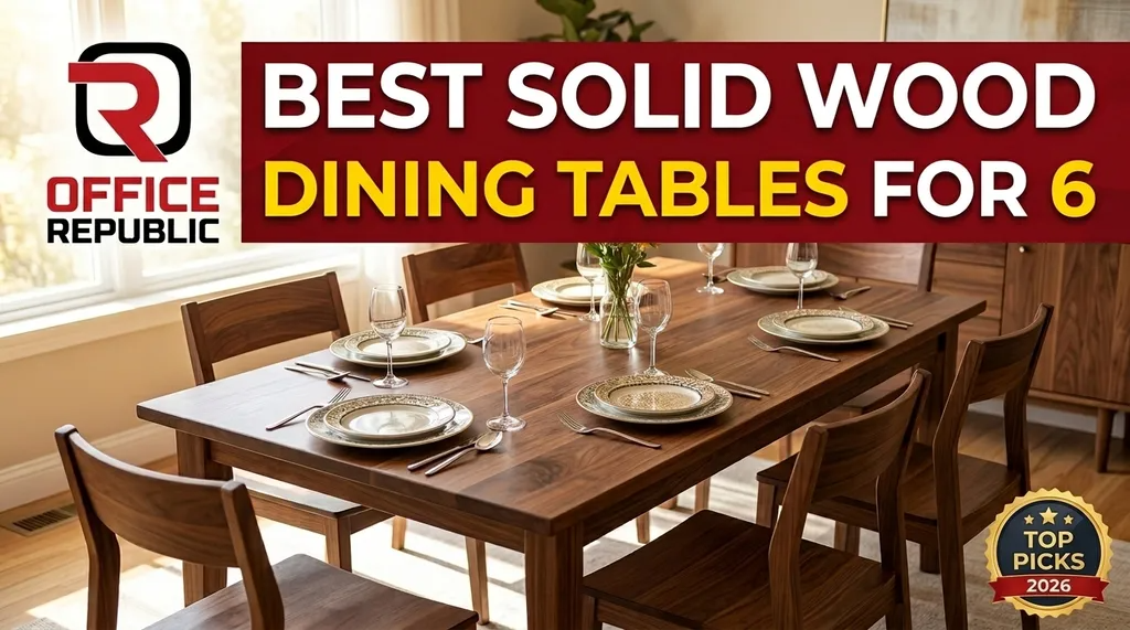 Best Solid Wood Dining Tables for 6