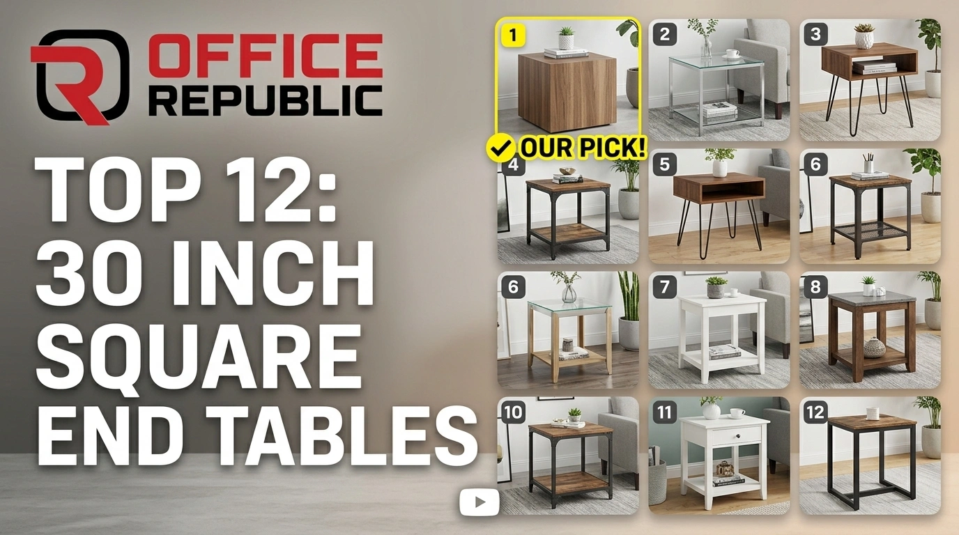 12 Best 30 Inch Square End Tables