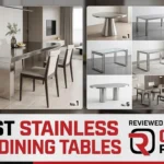 12 Best Stainless Steel Dining Tables