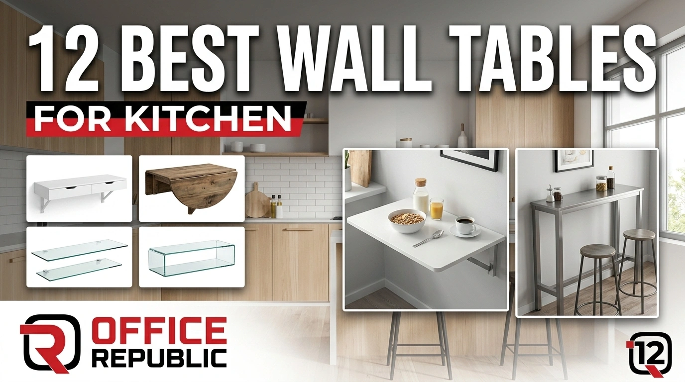12 Best Wall Tables for Kitchen