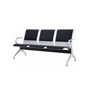 Heavy steel leg construction of the Metro Sitting Bench