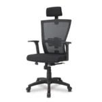 Rivo Executive Chair showcasing detailed stitching along its high-back leather cushion