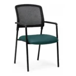 Modern waiting lounge fitted with four ergonomic Six Visitor Chair guest seats