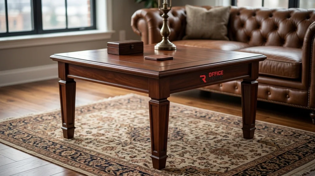 Solid Wood 30 Inch Square End Table