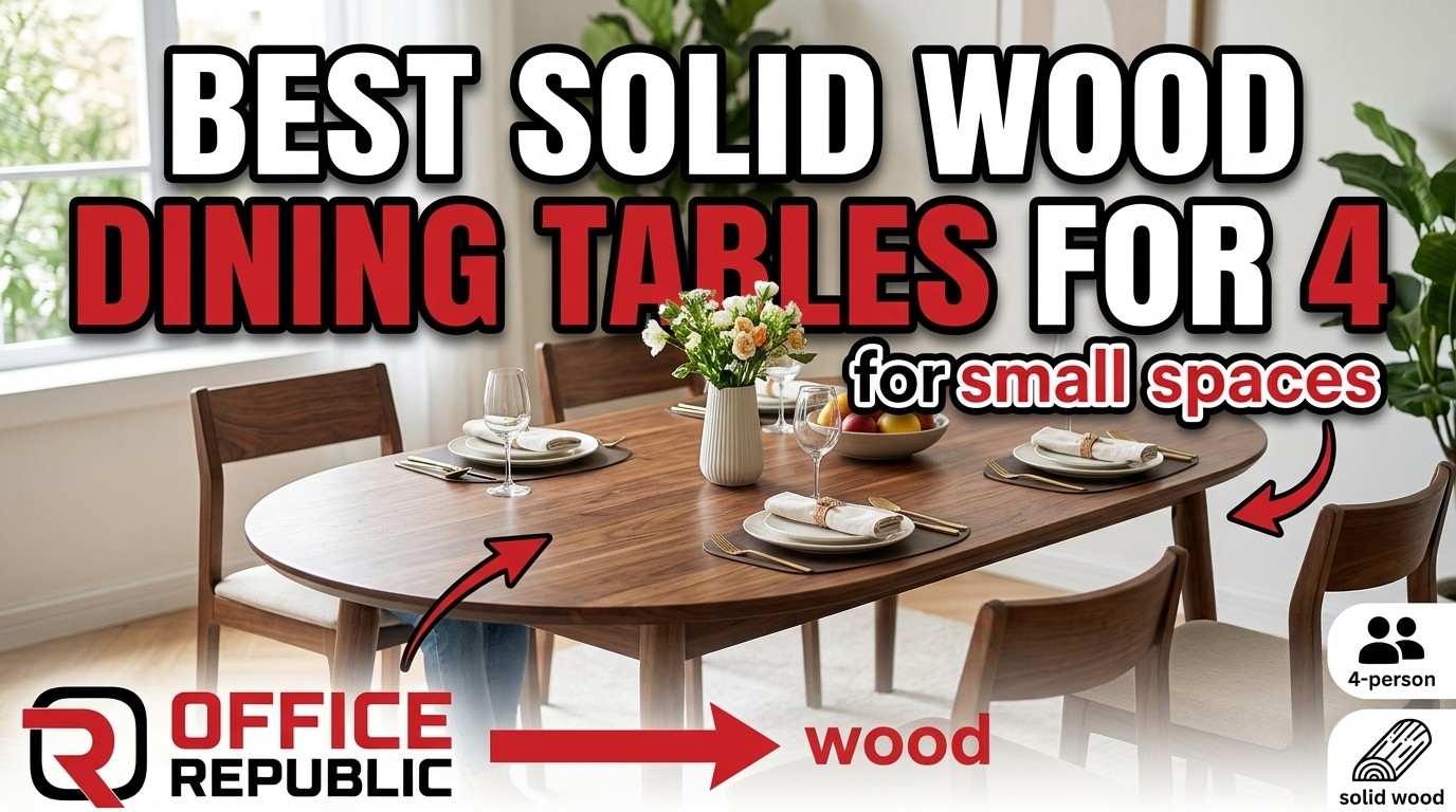 Best Solid Wood Dining Tables for 4 — 20 Designs