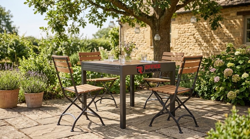 Square Outdoor Bistro Table for 4