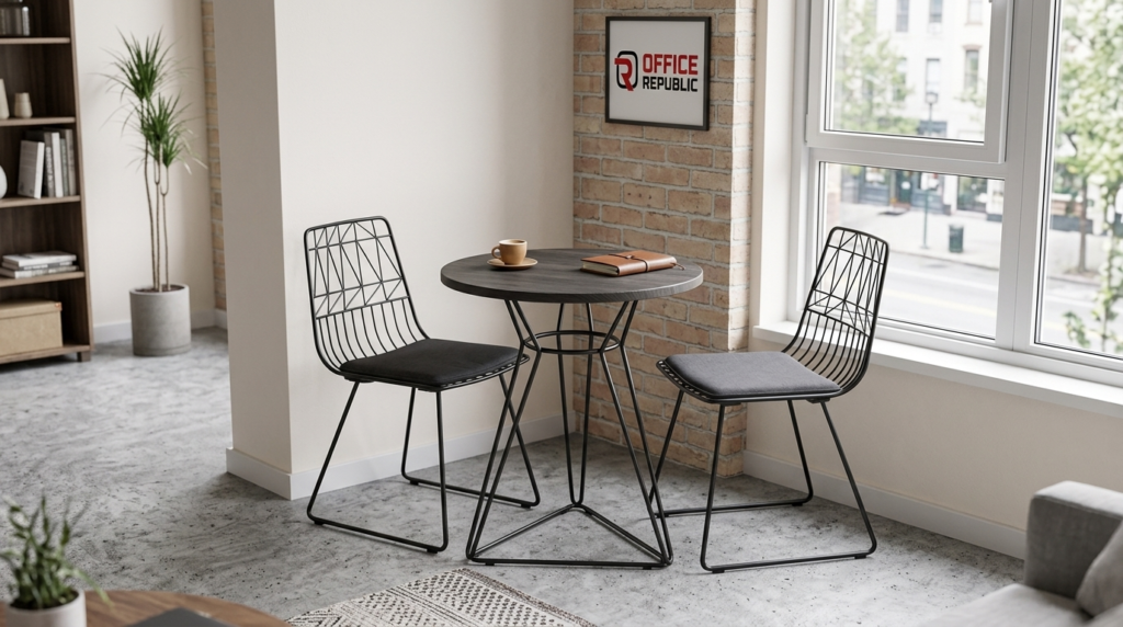 Small Indoor Bistro Set for Tight Corners