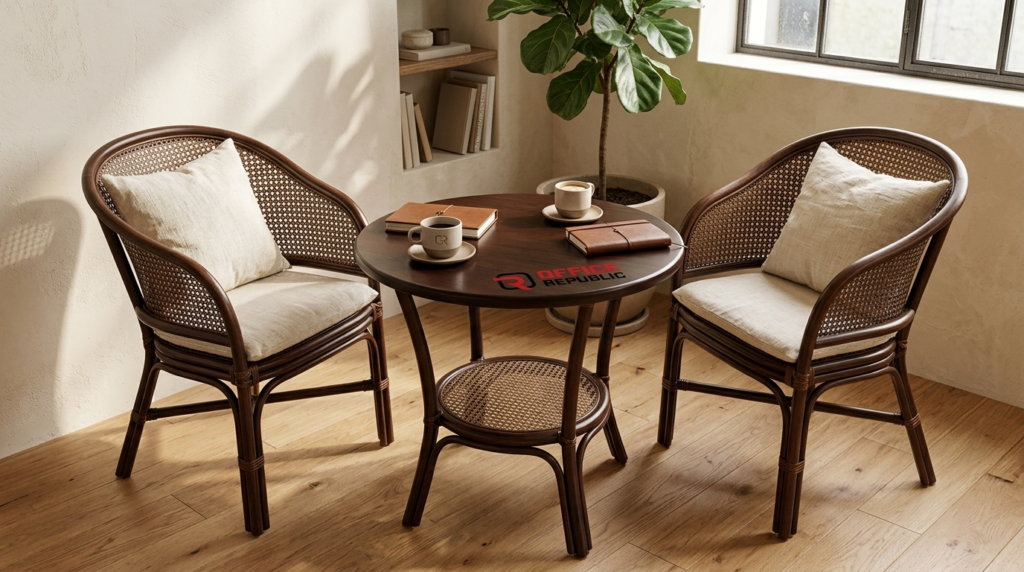 Rattan Indoor Bistro Set