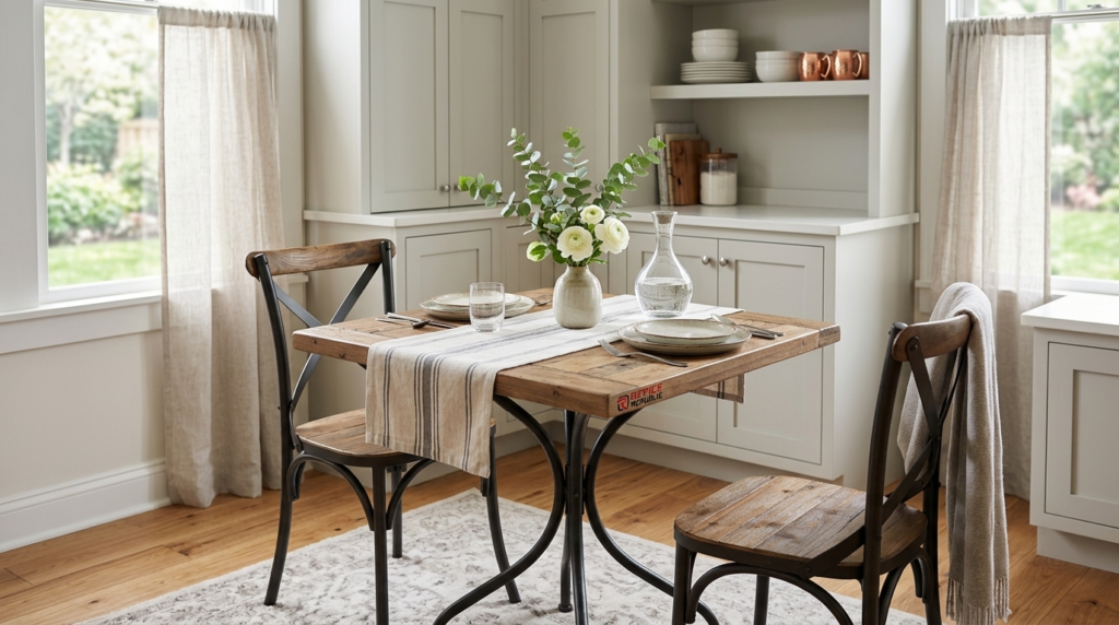 Kitchen Nook Bistro Table for 2