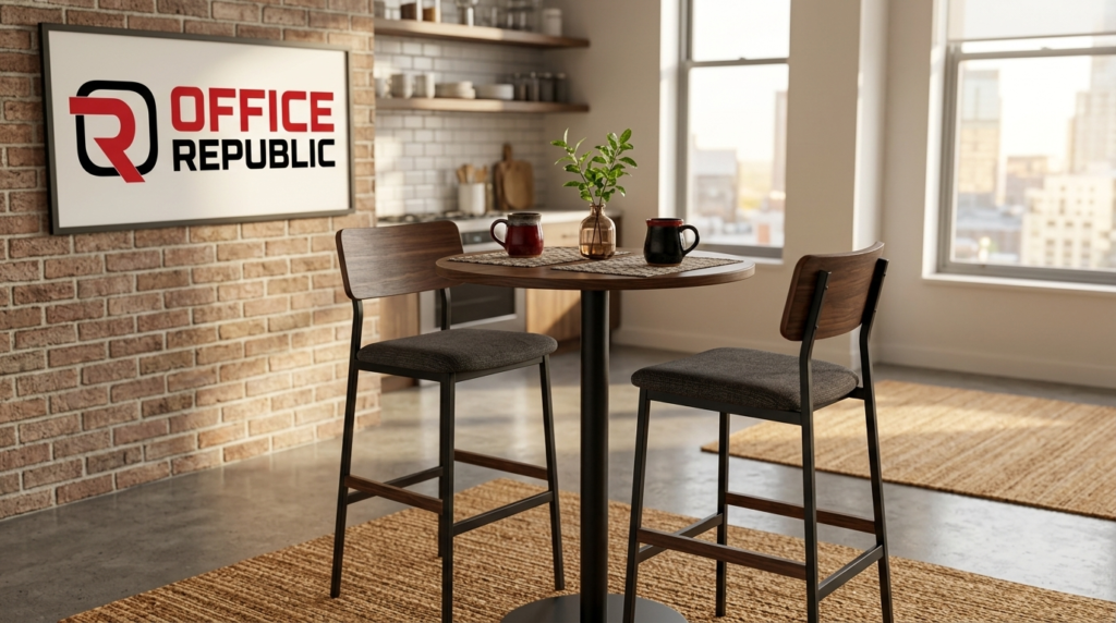 Bar-Height Indoor Bistro Set for 2