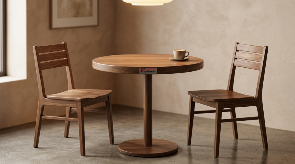Premium Solid Wood Indoor Bistro Set