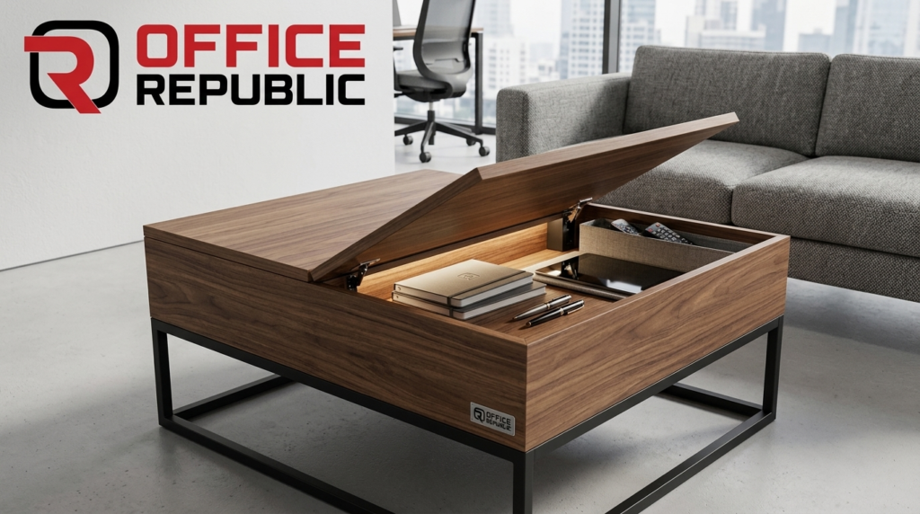 Square Storage Coffee Table