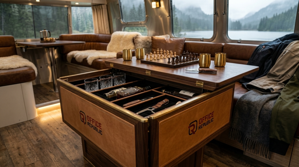 Camping Storage Table