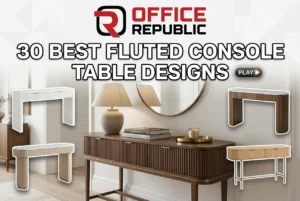 30 Best Fluted Console Table Designs