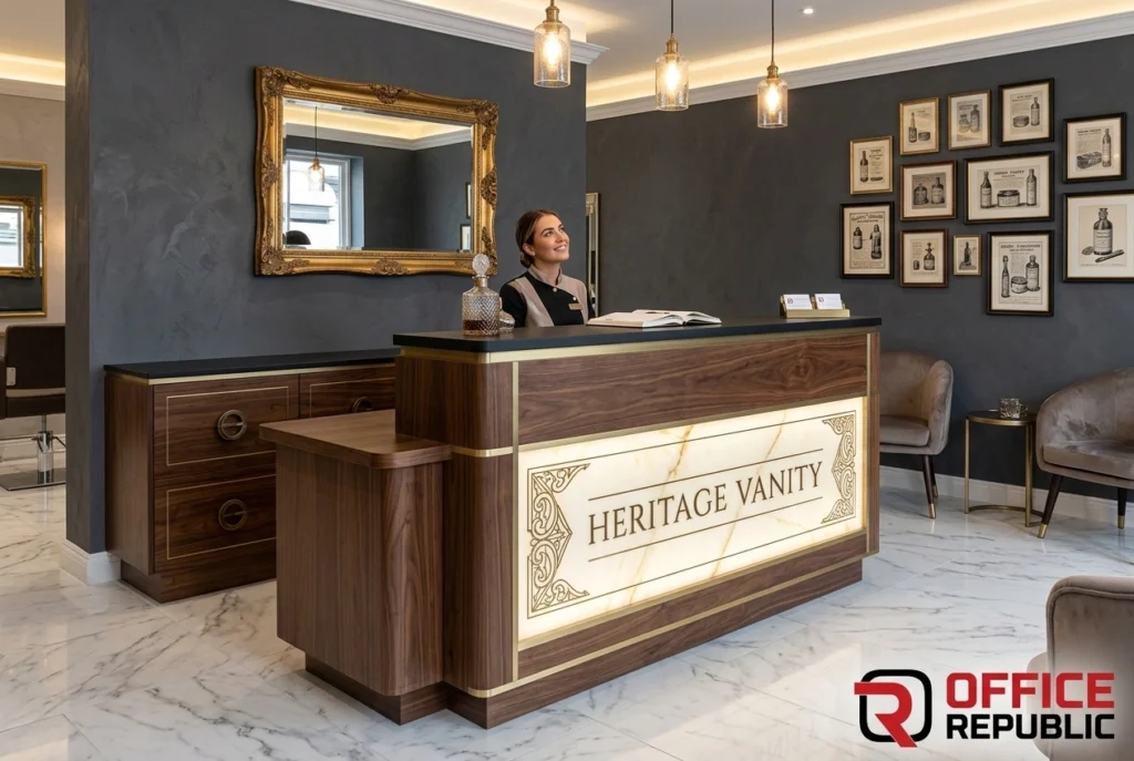 Heritage Vanity Reception Desk