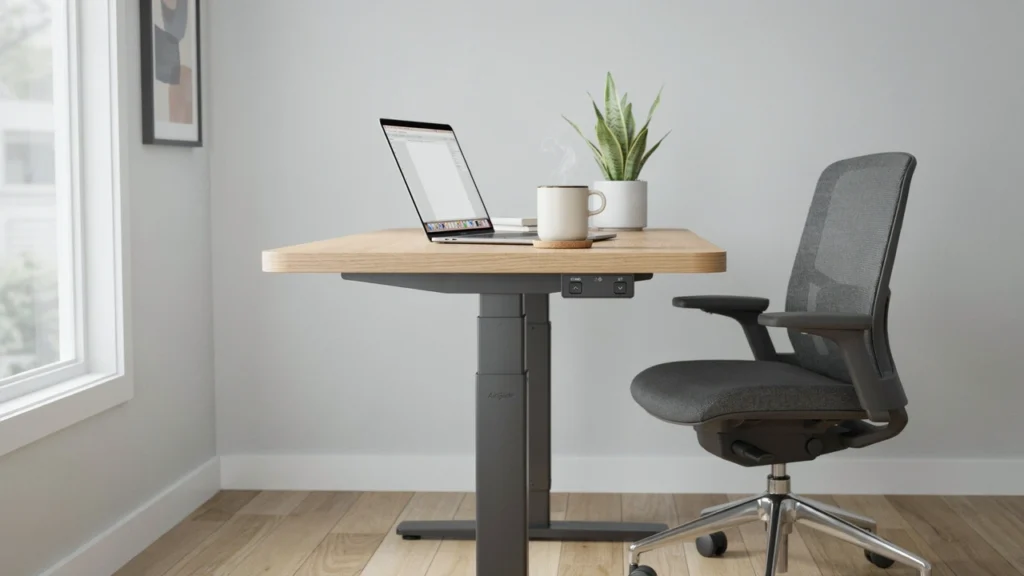 AirGlide Pneumatic Gas-Spring Desk
