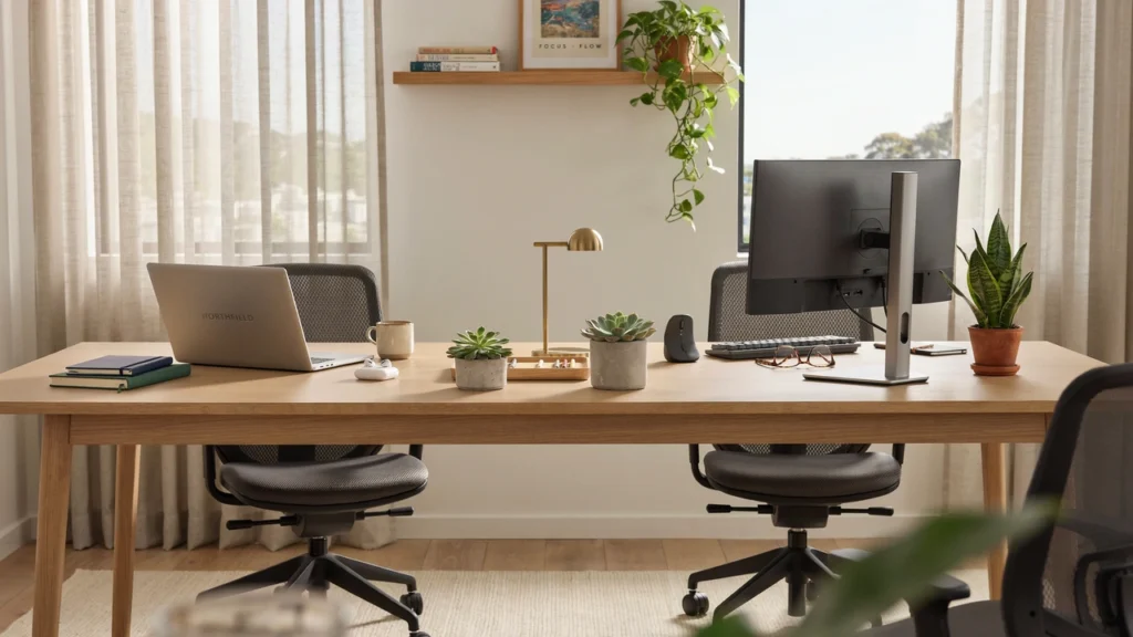 Duo Shared Partner Desk