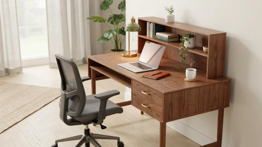 Grove Solid Sheesham Study Workstation