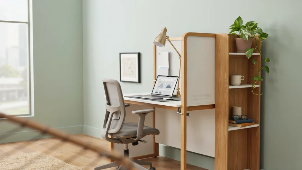 HomeNest Compact Home Office Cubicle