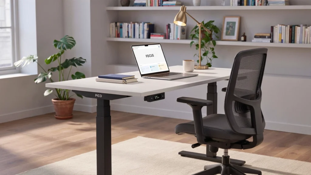Pico 100 cm Compact Electric Desk